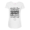 dreaming about pumpkin spice hayrides footbal falling leaves family ti Maternity Scoop Neck T-shirt