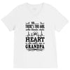 There's This Girl Who Kinda Stole My Heart Grandpa V-Neck Tee