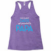 Only the Best Dads get Promoted to Papa Racerback Tank
