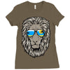 summer lion Ladies Fitted T-Shirt