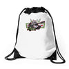 peace through tyranny Drawstring Bags