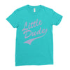 little dude Ladies Fitted T-Shirt