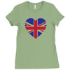 england flag Ladies Fitted T-Shirt