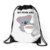 My Puns Are Drawstring Bags