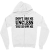 don't bro me unless you know me funny geek nerd tv bar party tee shirt Zipper Hoodie