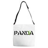 Panda Write T-Shirt Adjustable Strap Totes