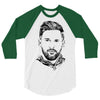 lionel messi 2 3/4 Sleeve Shirt