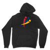 red blu yellow Unisex Hoodie