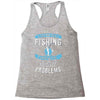 go fishing Racerback Tank