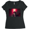 Red Girl Women's Triblend Scoop T-shirt