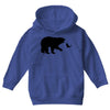 Bear Fishing Youth Hoodie