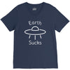 earth suck V-Neck Tee