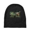 dinosaur attack Baby Beanies