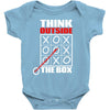 Think Outside The Box Baby Onesie