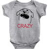 crazy (2) Baby Bodysuit