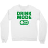drink mode on (2) Crewneck Sweatshirt