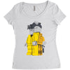 breaking bad lego parody Women's Triblend Scoop T-shirt