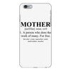 mother defined mothers day iPhone 6 Plus/6S Plus Case