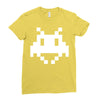 alien in game Ladies Fitted T-Shirt