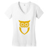 owl  (10) Women's V-Neck T-Shirt