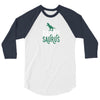 Daddy Saurus 3/4 Sleeve Shirt