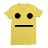 huh (2) Ladies Fitted T-Shirt