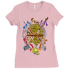 tmnt Ladies Fitted T-Shirt