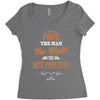 pops the man the myth best pops ever Women's Triblend Scoop T-shirt
