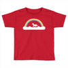 Rainbow Unicorn Toddler T-shirt