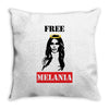 Free Melania Throw Pillow