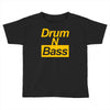 drum n bass birthday music Toddler T-shirt