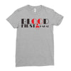 blood first Ladies Fitted T-Shirt