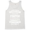 Super Cool Pawpaw Of A Freaking Awesome Granddaughter Tank Top
