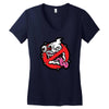 ghost blast Women's V-Neck T-Shirt