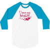 I Love My Bestie 3/4 Sleeve Shirt