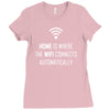 wireless wifi Ladies Fitted T-Shirt