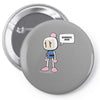 bummer, man Pin-back button