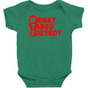 funny  wtf, ideal birthday present or gift Baby Bodysuit