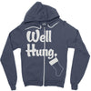 well hung Zipper Hoodie