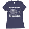 black hole Ladies Fitted T-Shirt