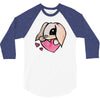 cute lop eared rabbit 3/4 Sleeve Shirt