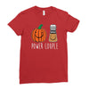pumpkin spice Ladies Fitted T-Shirt