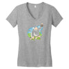 playing god Women's V-Neck T-Shirt