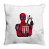 POP CORN DEAD Throw Pillow