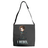 i rebel Adjustable Strap Totes