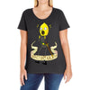 unacceptable sasas Ladies Curvy T-Shirt