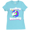 feeling stabby Ladies Fitted T-Shirt