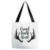 Crawl Walk Hunt Tote Bags
