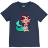 little ugly mermaid V-Neck Tee