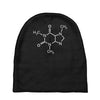 caffeine molecule game Baby Beanies